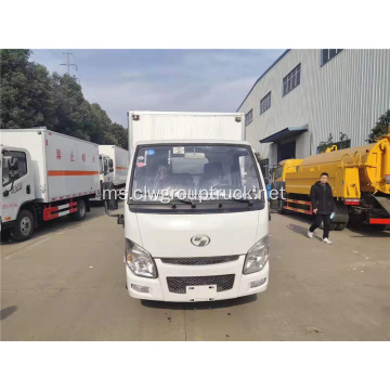 YUEJIN 4x2 gas diesel van untuk dijual